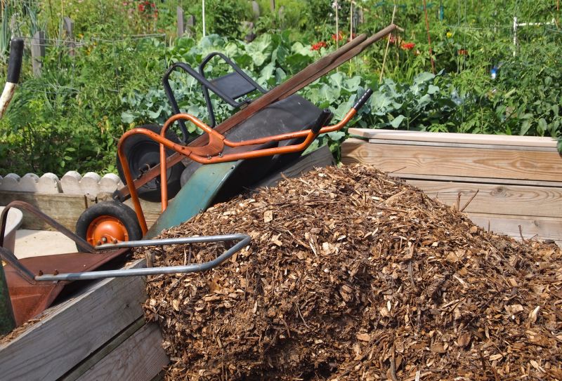Mulch Spreading