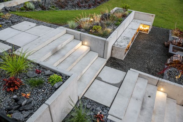 Concrete Landscaping in Franklin