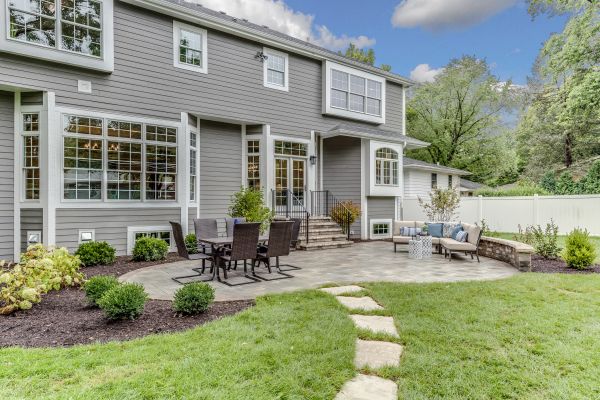 Concrete Patio Landscaping in Franklin