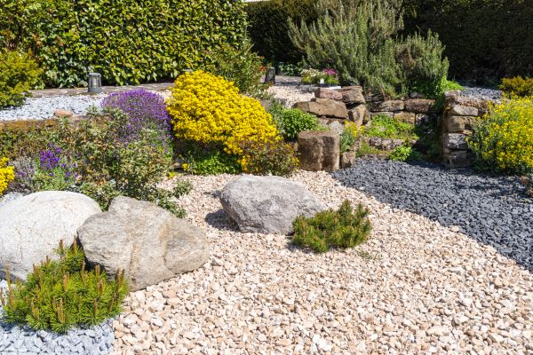 Decorative Gravel Installation in Franklin