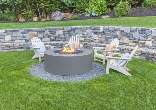 Fire Pit Landscaping in Franklin