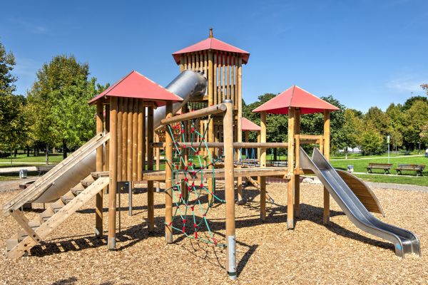 Playground Mulching Service in Franklin