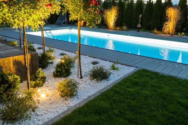 Pool Landscaping Service in Franklin