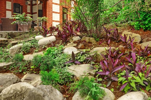 Rock Garden Landscaping in Franklin