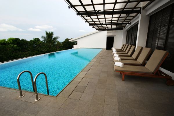Pool Patio Landscaping in Franklin