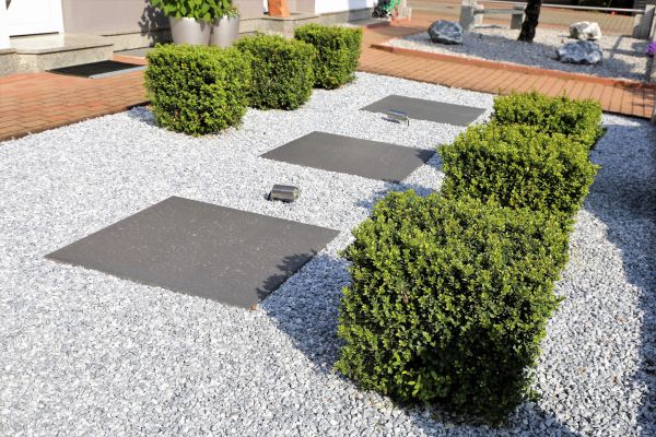 Stone Garden Landscaping in Franklin